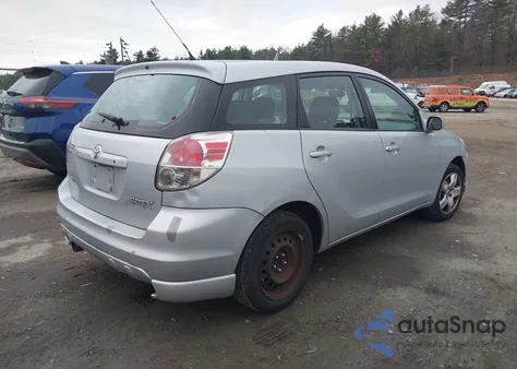 2008 Toyota Matrix Xr из США, поврежденный, VIN 2T1KR30E38C716503